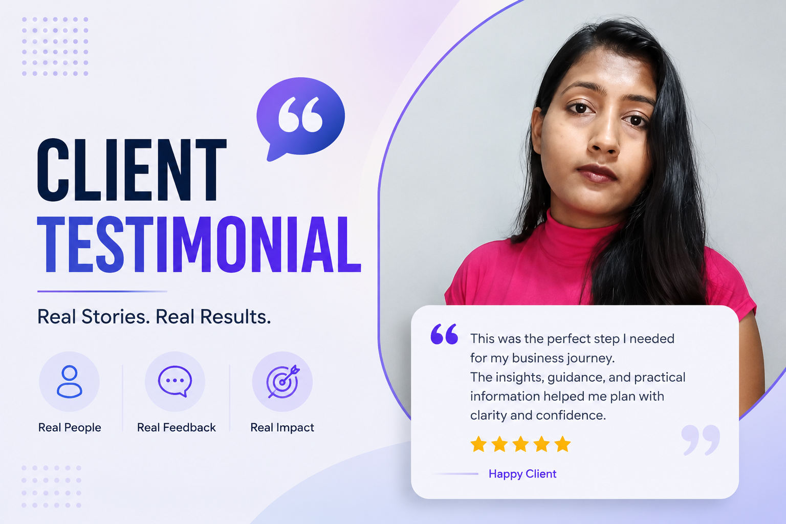 Client Testimonial
