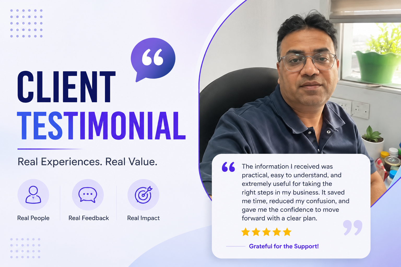 Client Testimonial
