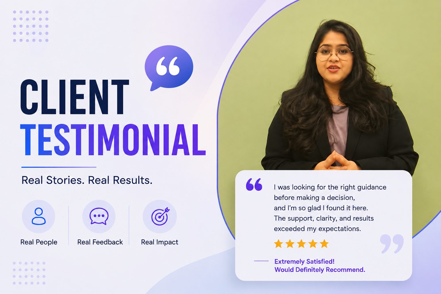 Client Testimonial