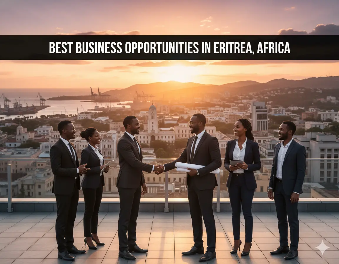 Best Business Opportunities in Eritrea, Africa- Identification and Selection of right Project, Thrust areas for Investment, Industry Startup and Entrepreneurship