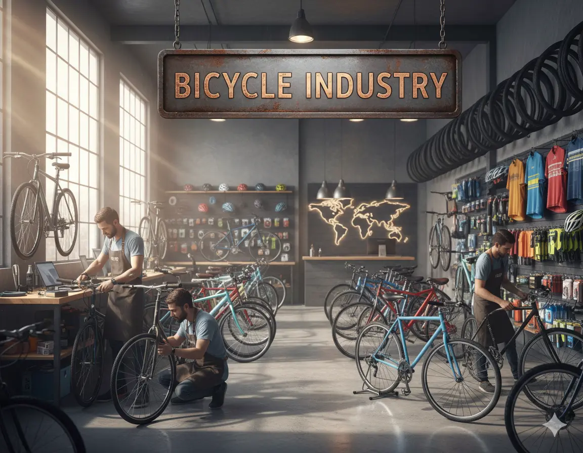Bicycle Industry: Bicycle Spare Parts, Bicycle Components, Bicycle Accessories, Bicycle Assembling, Cycle, Bicycle Tyres and Tubes, Bicycle Tools and Equipment Projects 