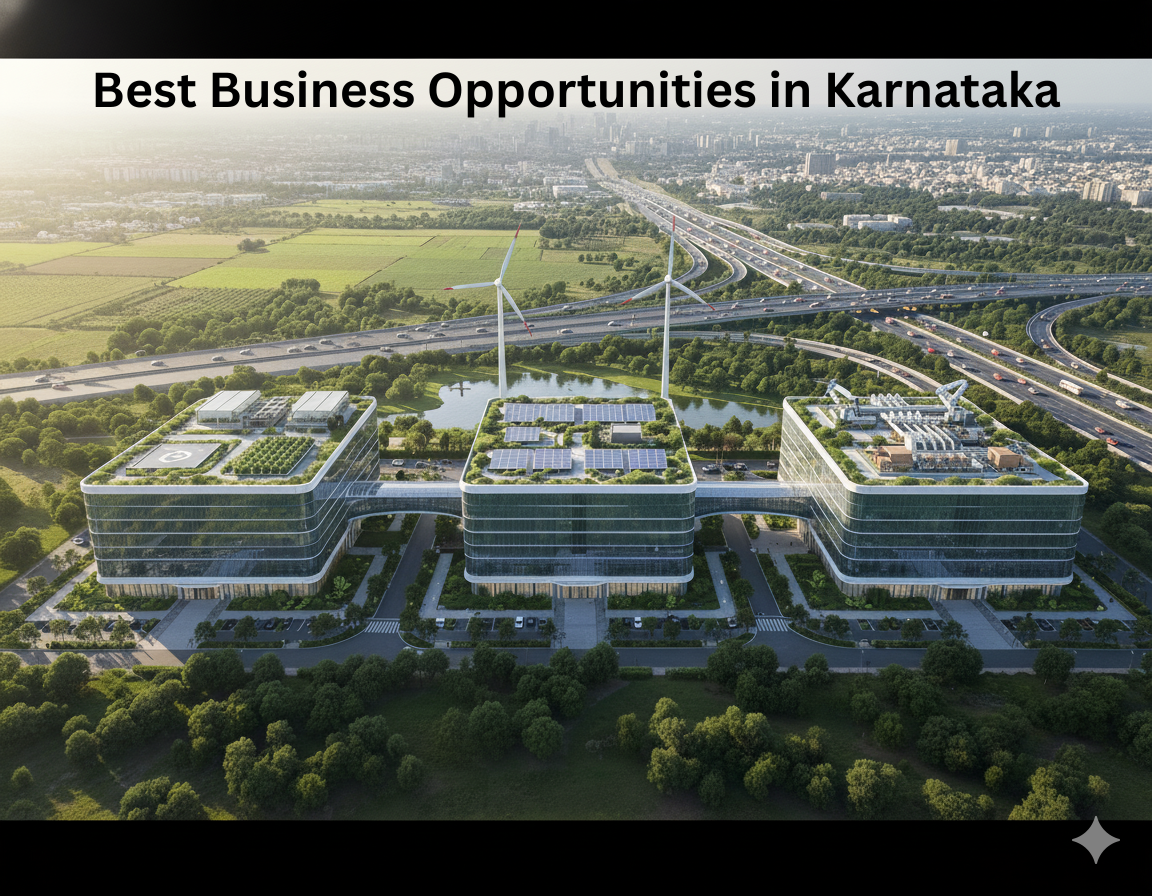 Best Business Opportunities in Karnataka- Identification and Selection of right Project, Thrust areas for Investment, Industry Startup and Entrepreneurship Projects 