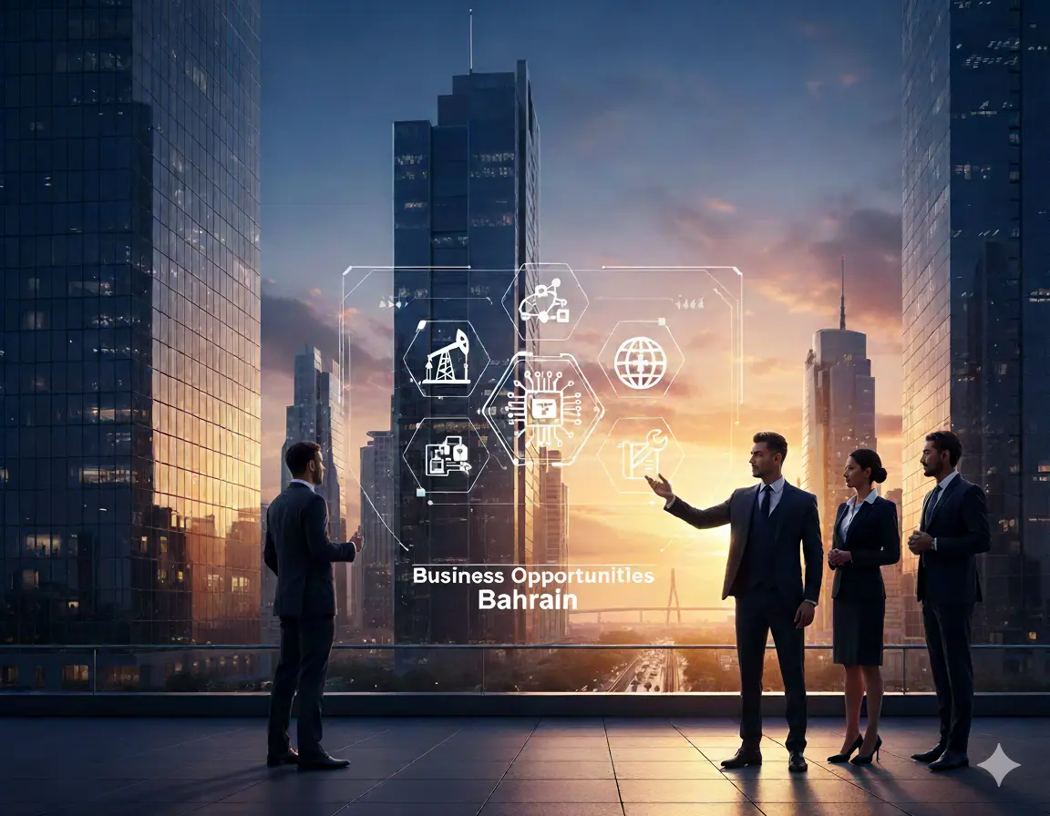 Best Business Opportunities in Bahrain, Middle East - Identification and Selection of right Project, Thrust areas for Investment, Industry Startup and Entrepreneurship