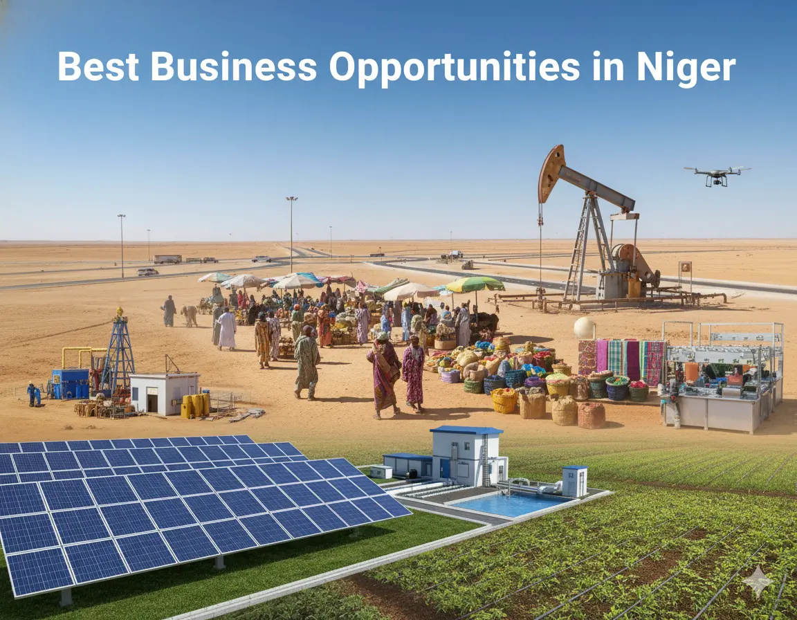 Best Business Opportunities in Niger, Africa — Identification and Selection of Right Project, Thrust Areas for Investment, Industry Startup and Entrepreneurship Projects